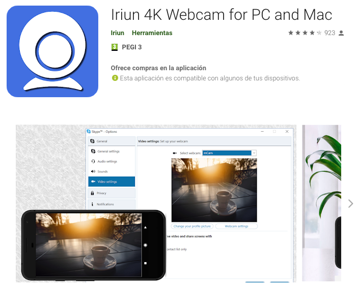 Pesimista Musgo gusto Guía para utilizar la cámara de tu teléfono como webcam en la aplicación de  exámenes online AvEx – UNED AvEx