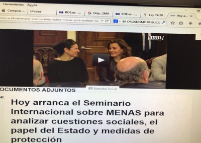 II Seminario Internacional sobre menores no acompañados a través de las fronteras