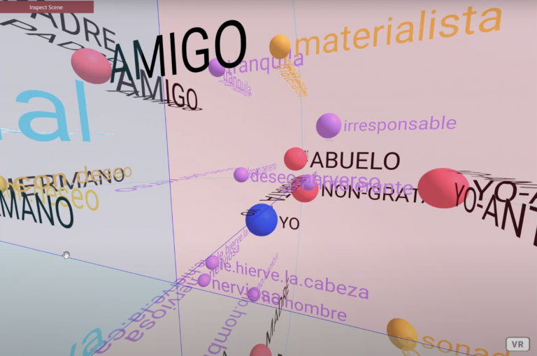 Representación de mapas mentales en Realidad Virtual